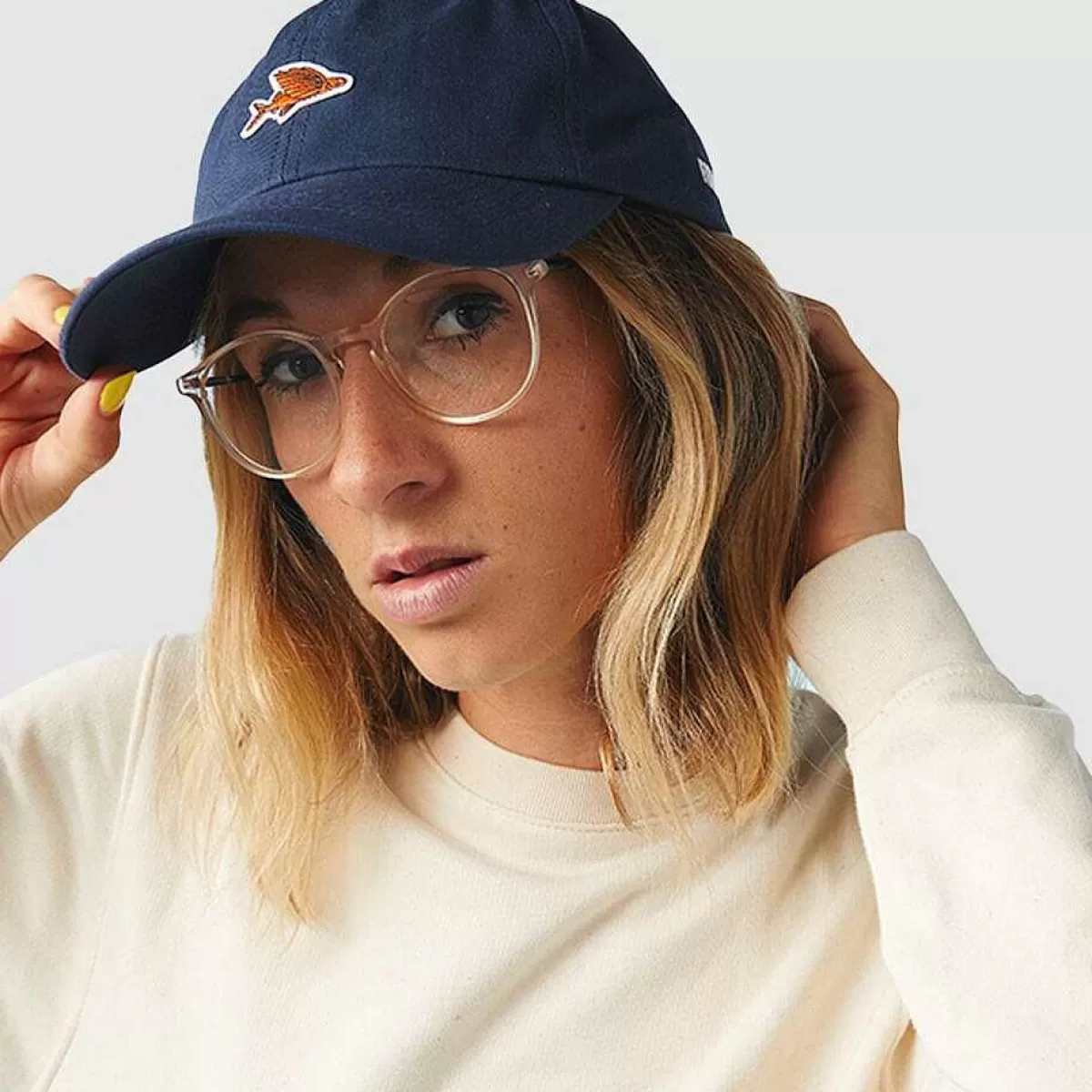 Sale Cafe Du Cycliste Casual Cap Navy