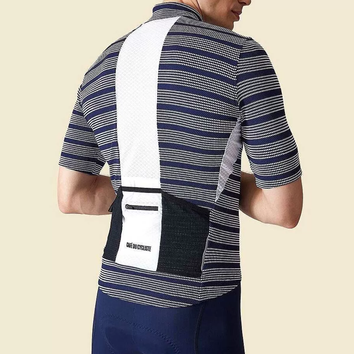 New Cafe Du Cycliste Francine Jersey Navy