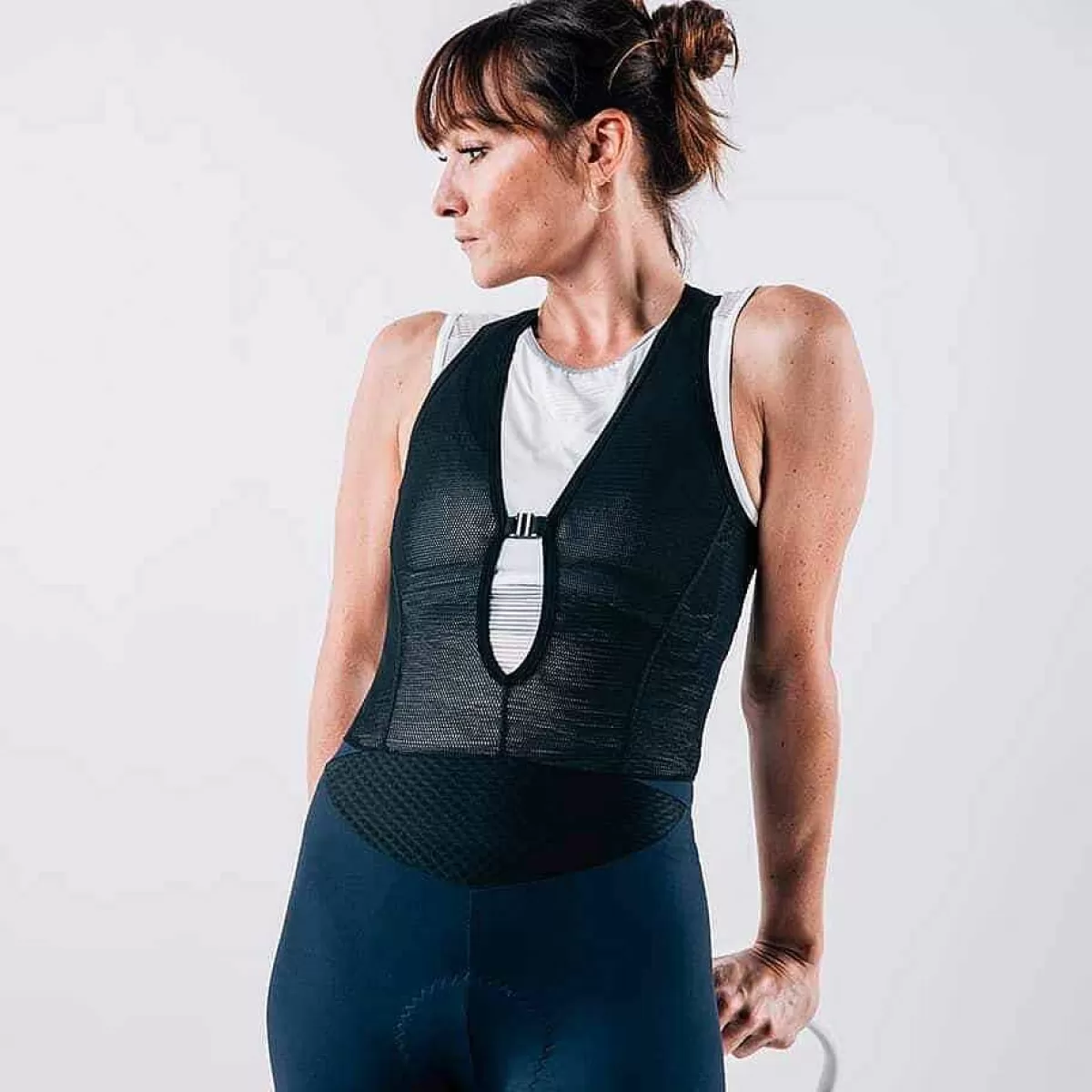 Fashion Cafe Du Cycliste Mathilde Womens Bibshort Navy