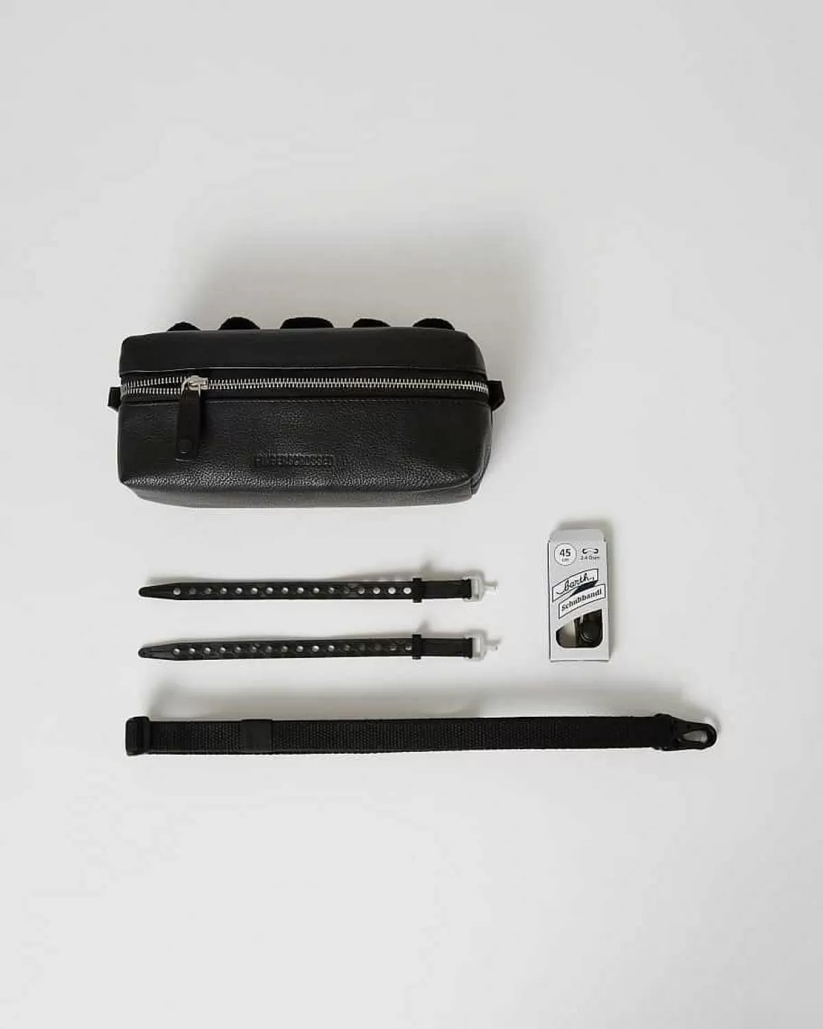 Fashion Fingerscrossed Leather Handlebar Bag