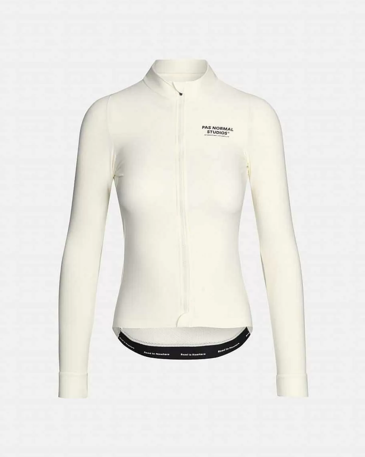 Outlet Pas Normal Studios Womens Mechanism Long Sleeve Jersey Off White