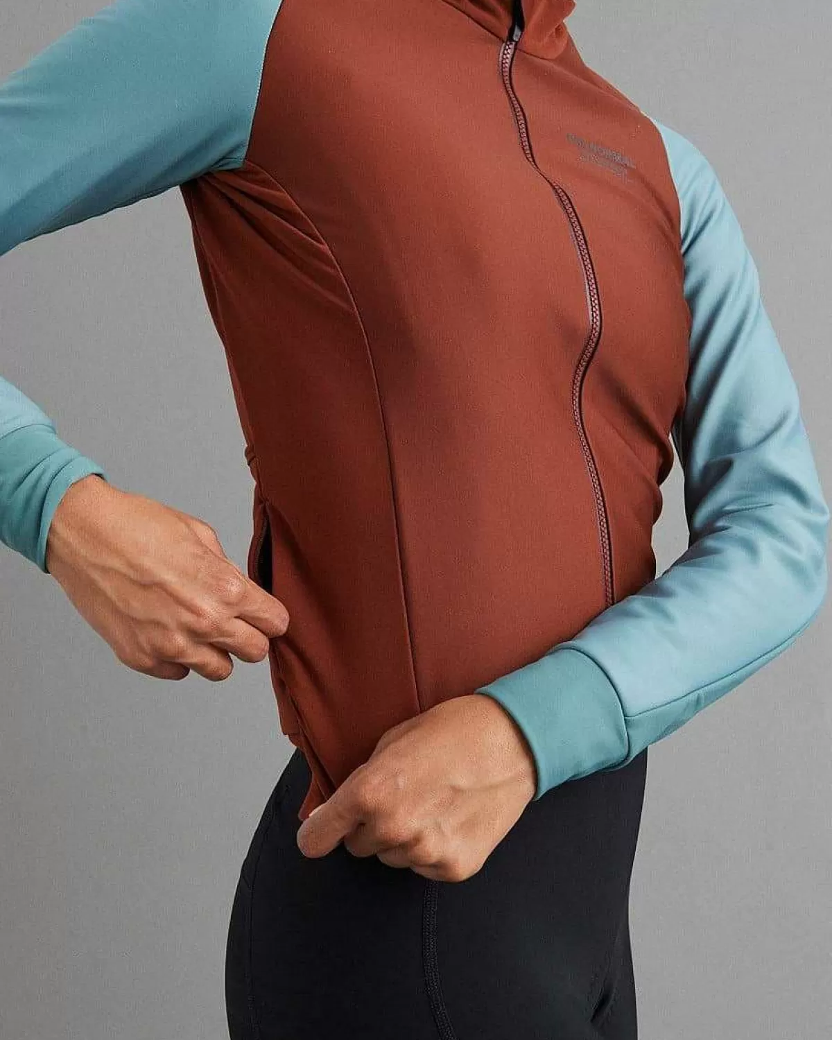 Hot Pas Normal Studios Womens Mechanism Thermal Long Sleeve Jersey Mahogany Dusty Teal