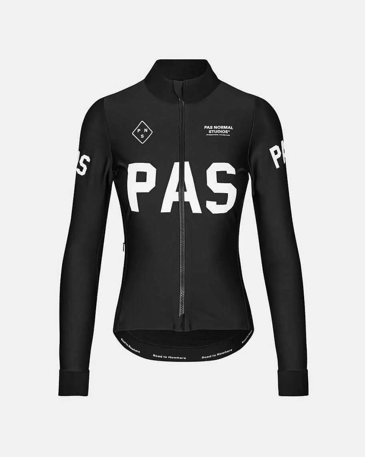 Hot Pas Normal Studios Womens Pas Thermal Long Sleeve Jersey Black