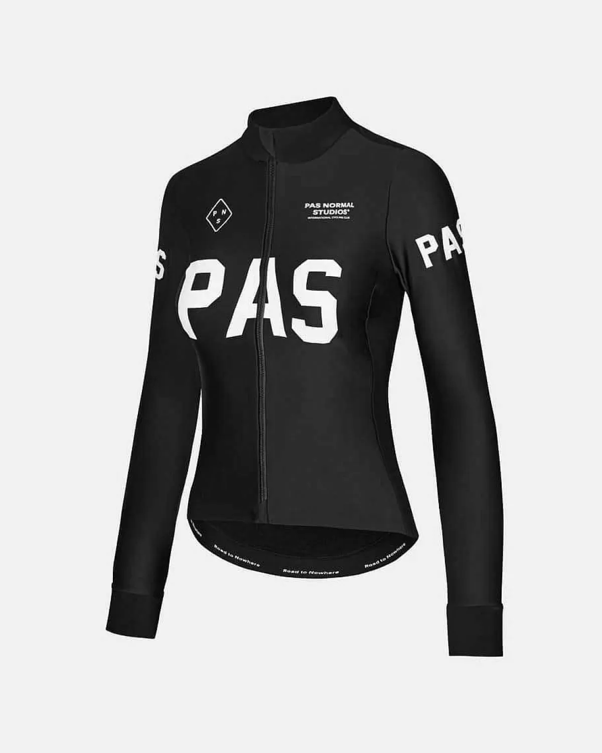 Hot Pas Normal Studios Womens Pas Thermal Long Sleeve Jersey Black